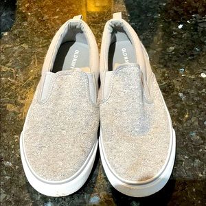 Old Navy boys canvas slip on shoes